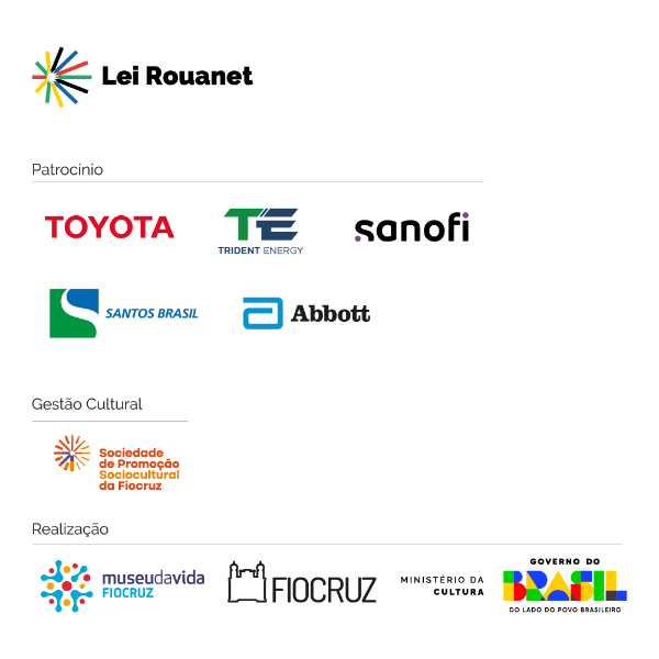 logomarca dos patrocinadores do ciência móvel